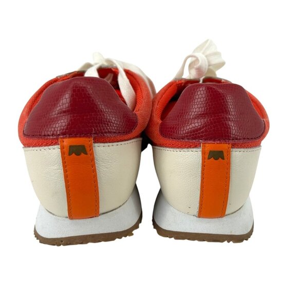 Birdies The Roadrunner Sneakers Womens 7 Orange Ivory - Picture 2 of 9